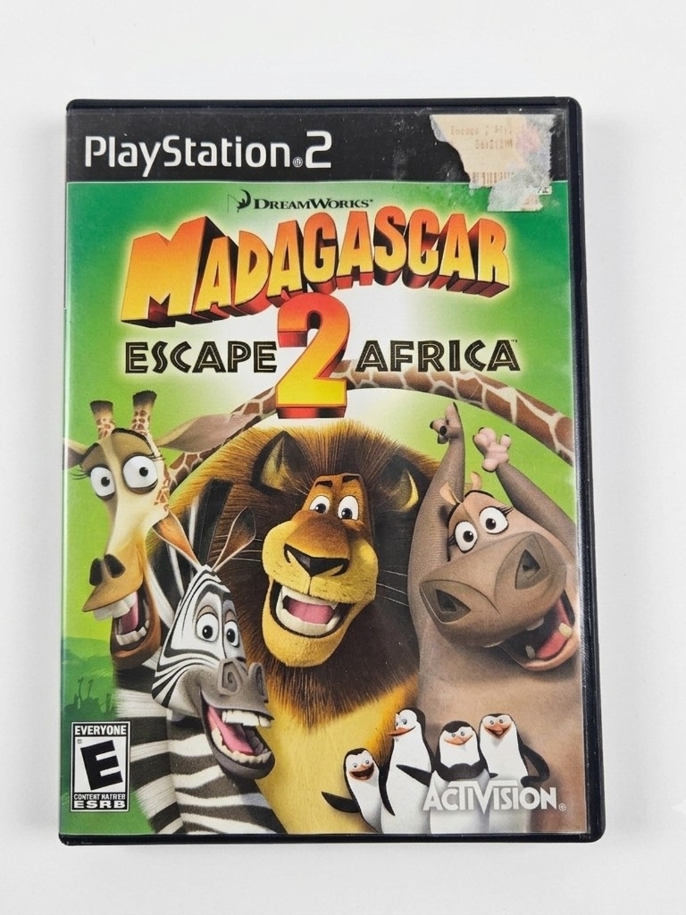 Madagascar Escape 2 Africa Sony PS2 Video Game Case And Disc